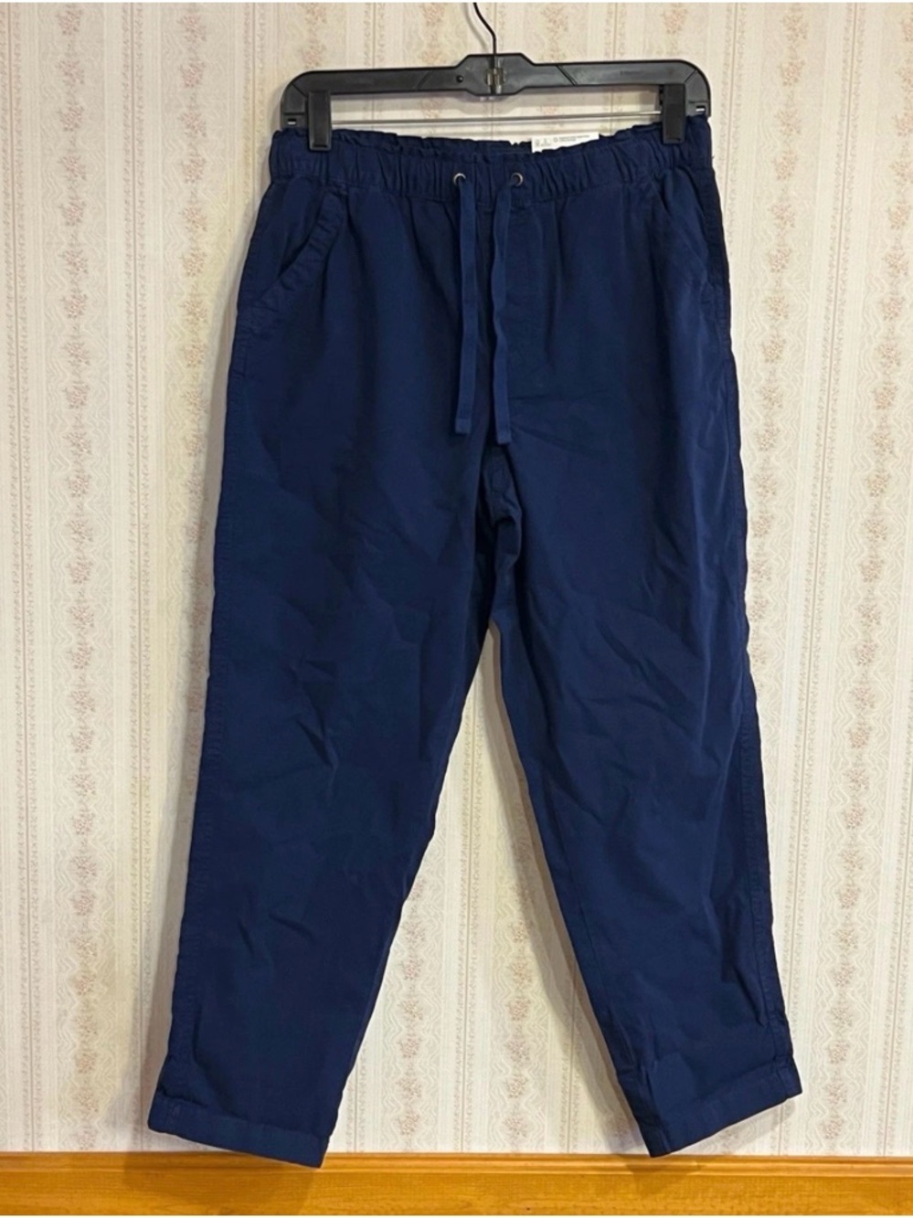 Sonoma Navy Elastic Waist Jogger Pants